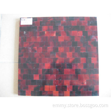 Natural Black pen mother of pearl seashell mosaic wall tile brick design